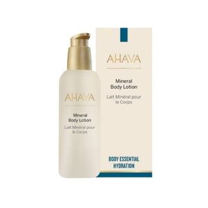 AHAVA Hydrating Mineral Lotion in Cream and Gold